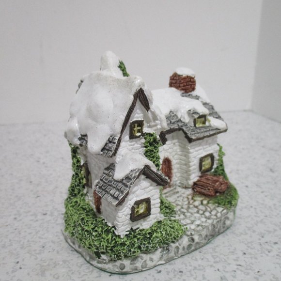 *Charming! Hampshire Manor Miniature - Museum Collection 1987 - White and Green - Picture 4 of 7